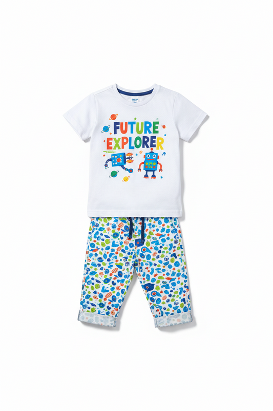 Boys T-SHIRT & CAPRI SET