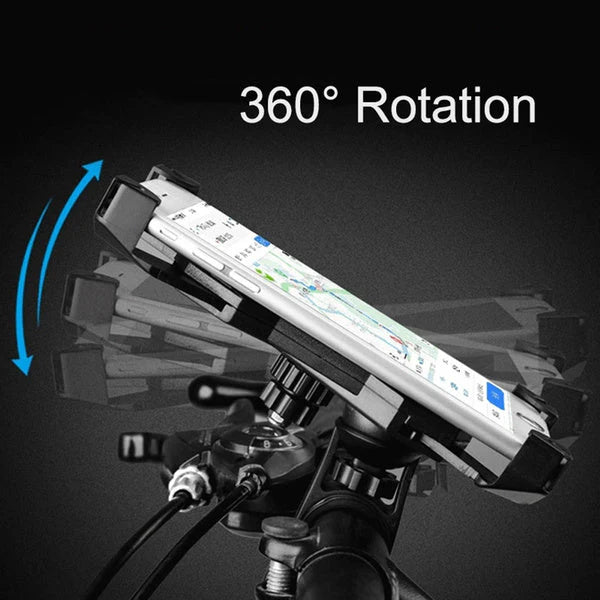 Bike Phone Holder – Anti-Shake 360° Rotation Mount | Gambit