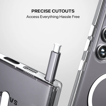 Anti Yellow Magsafe Clear Case Samsung - Galaxy S24 Ultra