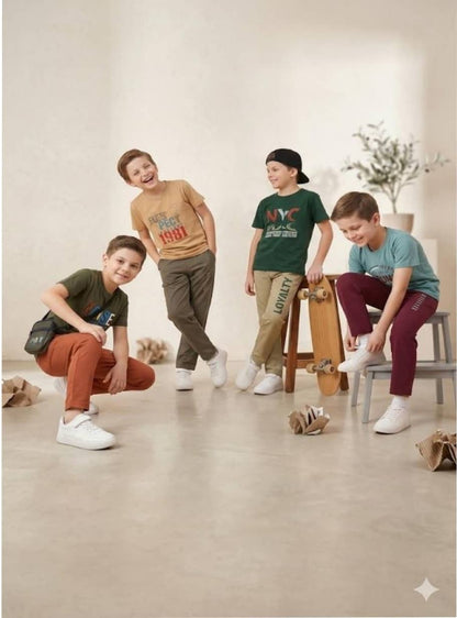 Kids Boys T-Shirt &amp; Pyjama Set