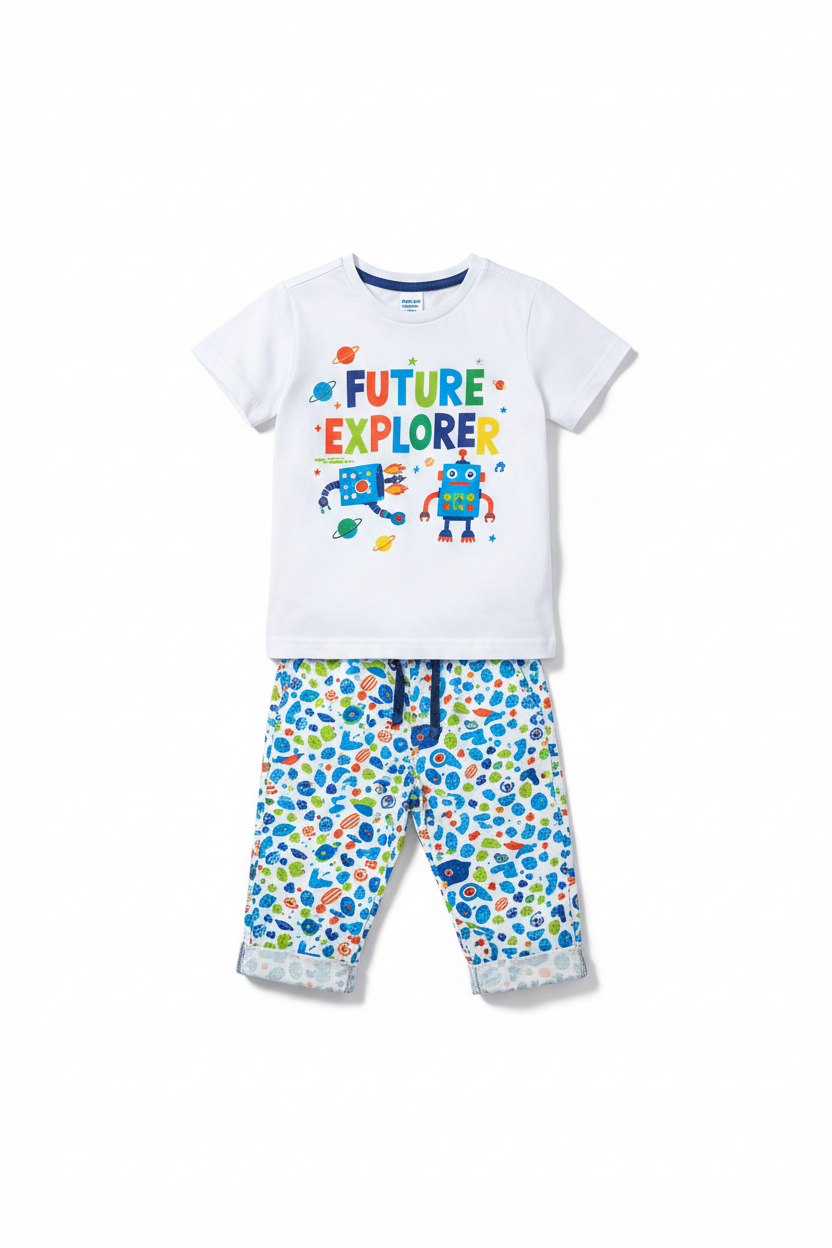 Boys T-SHIRT & CAPRI SET